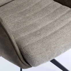 Discount Wohnen Design Esszimmer Drehstuhl mit Armlehnen - Bailon (2er Set)