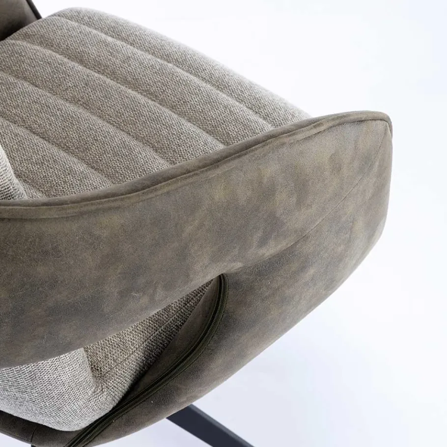 Discount Wohnen Design Esszimmer Drehstuhl mit Armlehnen - Bailon (2er Set)