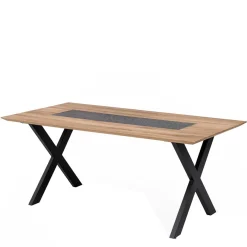 Hot Wohnen Design Esszimmer Esstisch mit X-Füßen - Vardriva