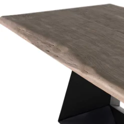 Online Wohnen Design Esszimmertisch mit Baumkante Akazie - Faunatia