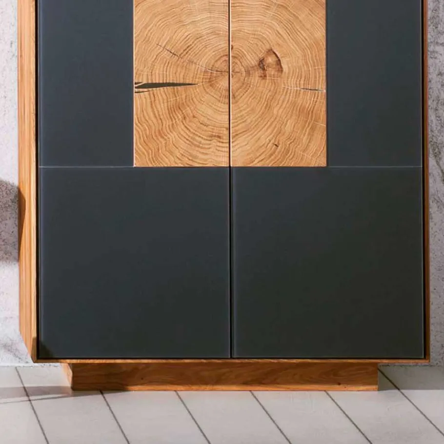 New Wohnen Design Flureinrichtung in Wildeiche - Mandrey I (dreiteilig)