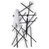 New Wohnen Design Garderobe mit 10 Kleiderhaken - Cyliane