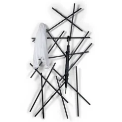 New Wohnen Design Garderobe mit 10 Kleiderhaken - Cyliane