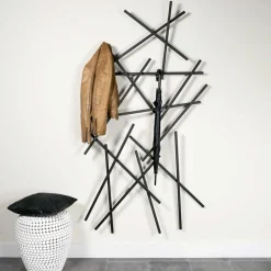 New Wohnen Design Garderobe mit 10 Kleiderhaken - Cyliane