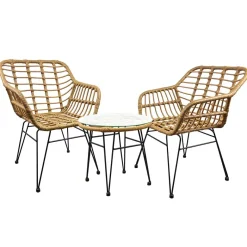 Outlet Wohnen Design Garten Sitzgruppe für Zwei - Kolage (dreiteilig)