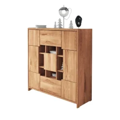New Wohnen Design Highboard Salomonia mit offenen Fächern
