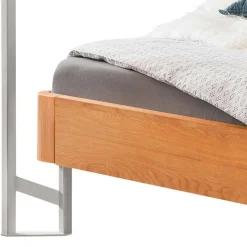 Hot Wohnen Design Himmelbett in Eiche Natur & Weiß - Risa