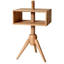 Online Wohnen Design Holz Beistelltisch drehbar - Julecas
