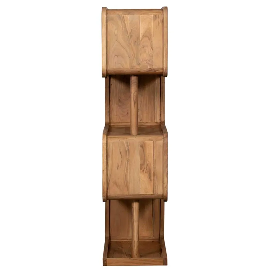 Outlet Wohnen Design Holzregal aus Akazie Massivholz - Selrito