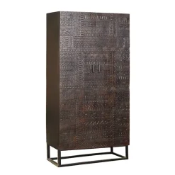 New Wohnen Design Kleiderschrank in Walnuss Braun - Solu