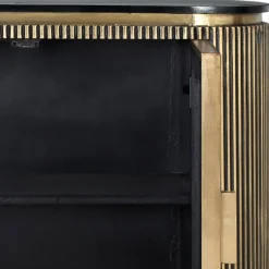 Clearance Wohnen Design Kombi-Kommode mit Marmorplatte - Hayato