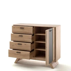 Outlet Wohnen Design Kombikommode 119x103x44 cm - Larinca