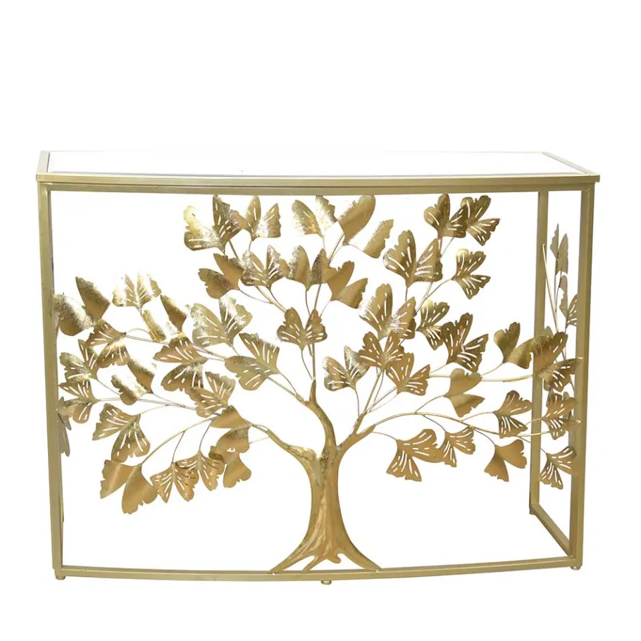 Best Wohnen Design Konsolentisch mit Baum Motiv - Pastolora