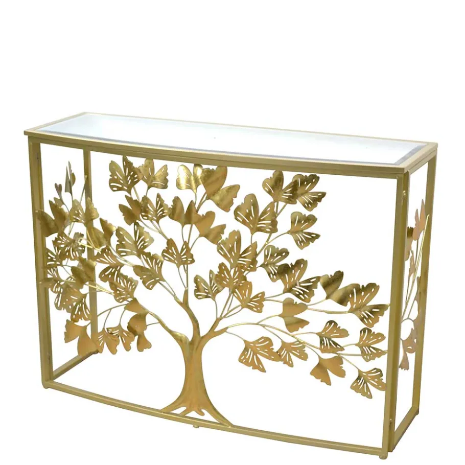 Best Wohnen Design Konsolentisch mit Baum Motiv - Pastolora