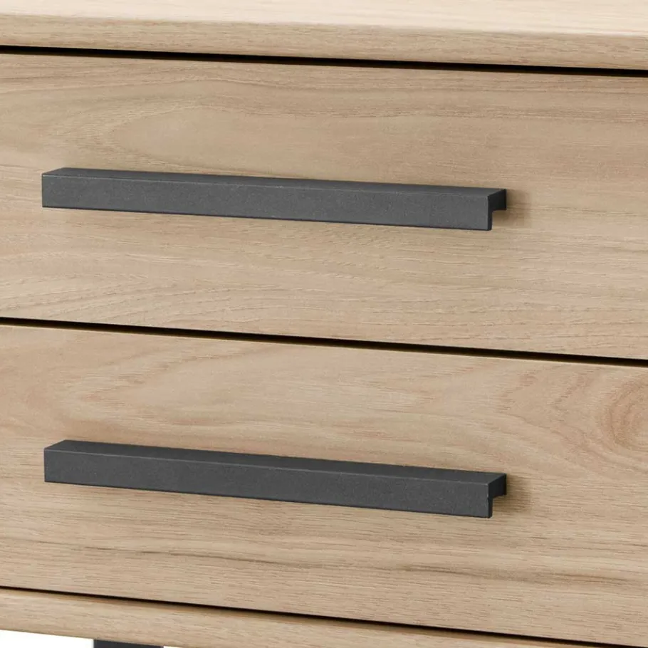 Online Wohnen Design Loft Bett mit Nachttischen - Licruva (dreiteilig)