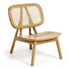 Clearance Wohnen Design Loungestuhl aus Rattan & Teak - Plataya
