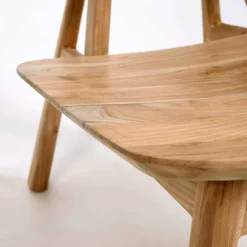 Clearance Wohnen Design Loungestuhl aus Rattan & Teak - Plataya