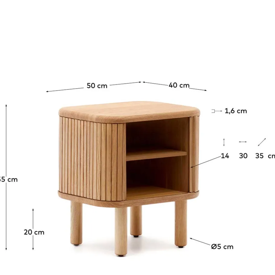 Sale Wohnen Design Nachtschrank mit Schiebetüren - Calming