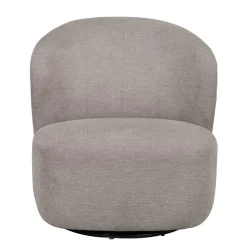 Online Wohnen Design Polstersessel in Beige Stoff - Heavy