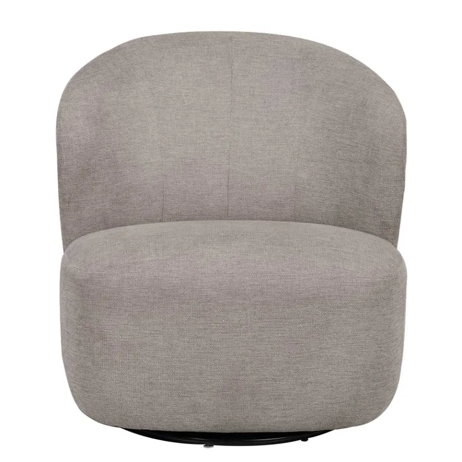 Online Wohnen Design Polstersessel in Beige Stoff - Heavy
