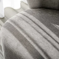 Online Wohnen Design Polstersessel in Beige Stoff - Heavy
