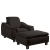 Discount Wohnen Design Polstersessel in Dunkelbraun - Acristodat