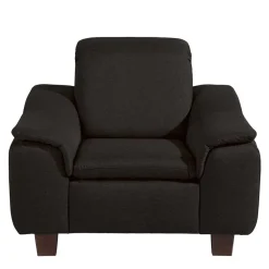 Discount Wohnen Design Polstersessel in Dunkelbraun - Acristodat