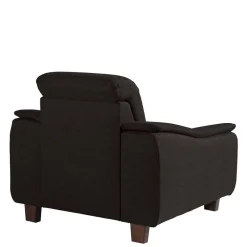 Discount Wohnen Design Polstersessel in Dunkelbraun - Acristodat