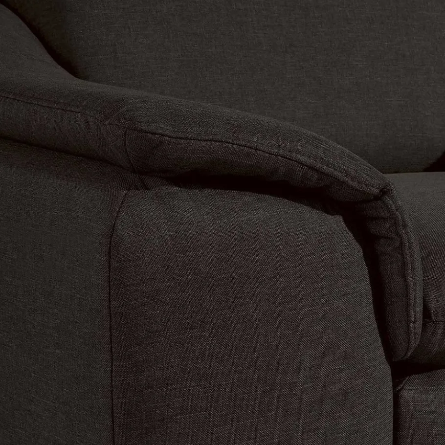 Discount Wohnen Design Polstersessel in Dunkelbraun - Acristodat