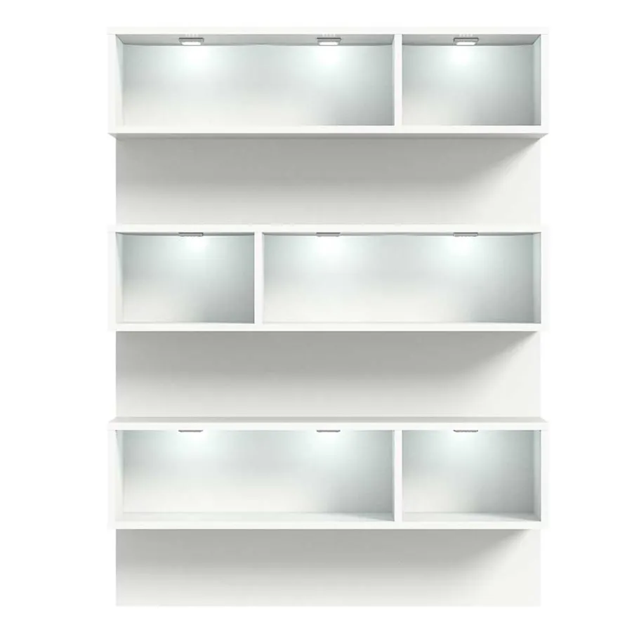Best Wohnen Design Regal für Schuhe mit LED - Dany