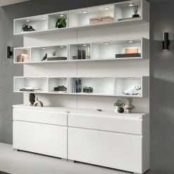 Best Wohnen Design Regal für Schuhe mit LED - Dany