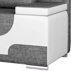 Sale Wohnen Design Schlafcouch aus Stoff und Kunstleder - Diadora