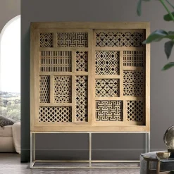 New Wohnen Design Schrank im Ethno Chic - Valuta