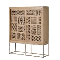 New Wohnen Design Schrank im Ethno Chic - Valuta