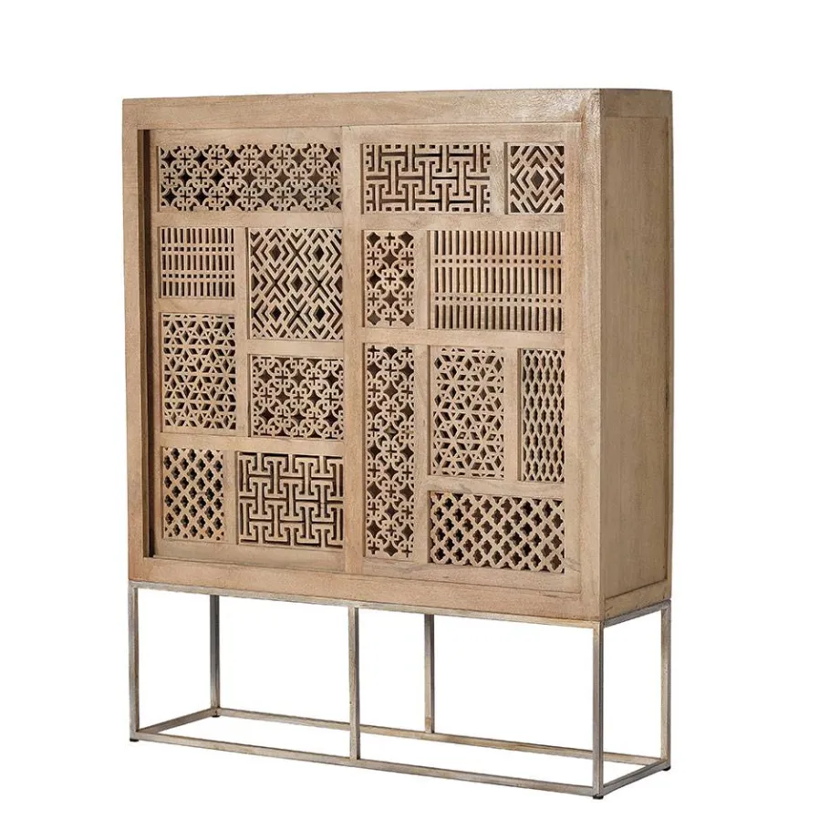 New Wohnen Design Schrank im Ethno Chic - Valuta