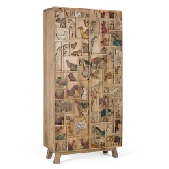 New Wohnen Design Schrank mit Tier Dekor - Widama