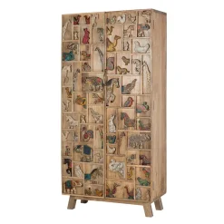 New Wohnen Design Schrank mit Tier Dekor - Widama