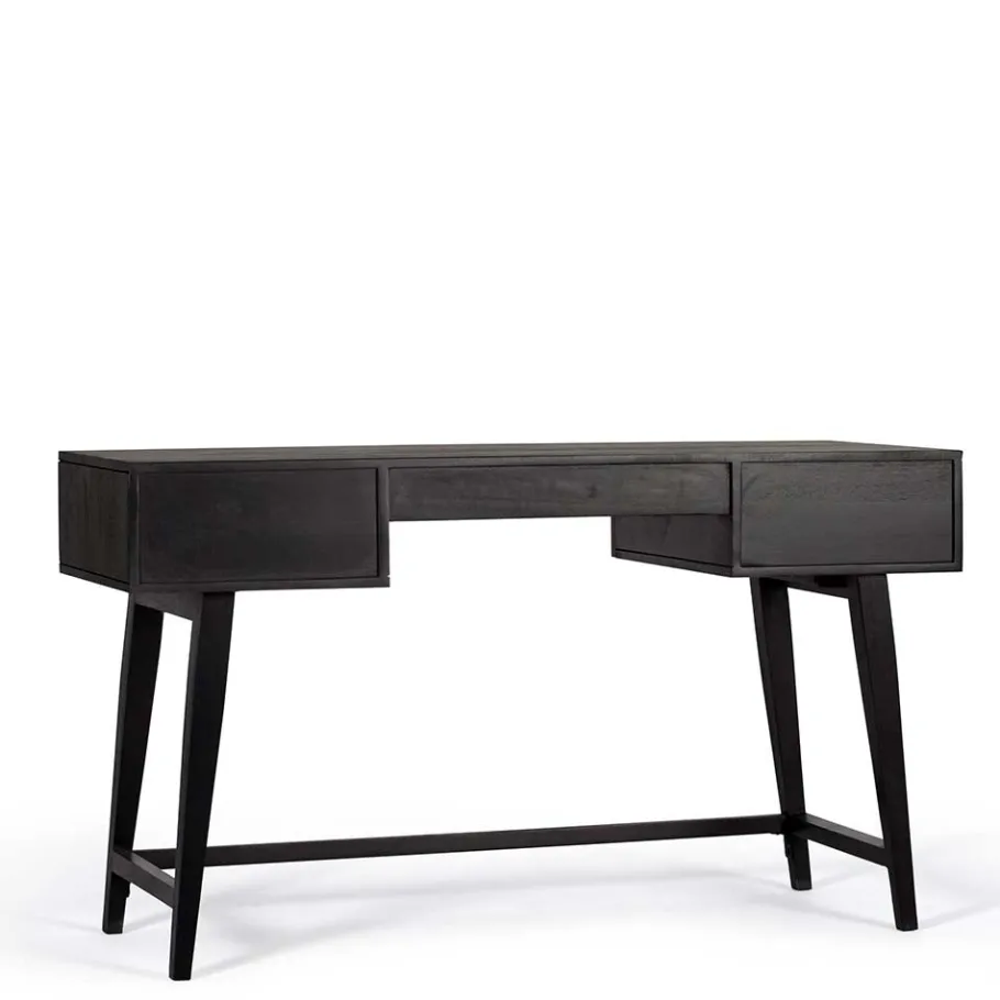 Online Wohnen Design Schreibtisch aus Mangoholz und Palisander - Ondarroa