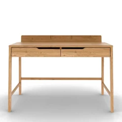 Outlet Wohnen Design Schreibtisch aus Massivholz Wildeiche - Laida