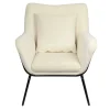 Sale Wohnen Design Sessel in Beige & Schwarz - Culagan