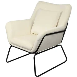 Sale Wohnen Design Sessel in Beige & Schwarz - Culagan