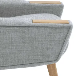 Sale Wohnen Design Sessel in Hellgrau - Crutina
