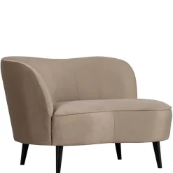 Hot Wohnen Design Sessel in Khaki Samtbezug - Griffina