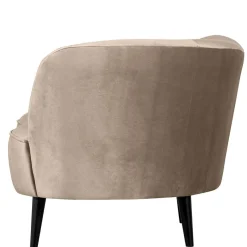 Hot Wohnen Design Sessel in Khaki Samtbezug - Griffina