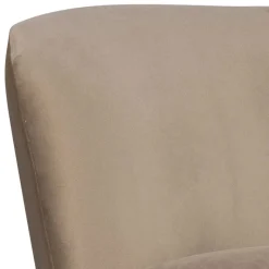 Hot Wohnen Design Sessel in Khaki Samtbezug - Griffina