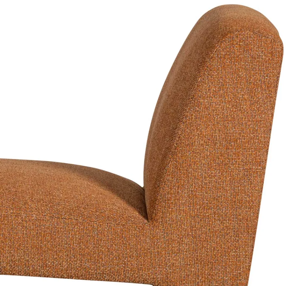 Best Wohnen Design Sessel in Ocker meliert - Serasmus