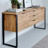 New Wohnen Design Sideboard in Eiche Optik - Ilvensa