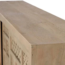 Outlet Wohnen Design Sideboard mit Ethno Flair - Valuta