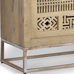 Outlet Wohnen Design Sideboard mit Ethno Flair - Valuta