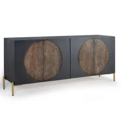Best Wohnen Design Sideboard mit Mandala Schnitzerei - Synessa